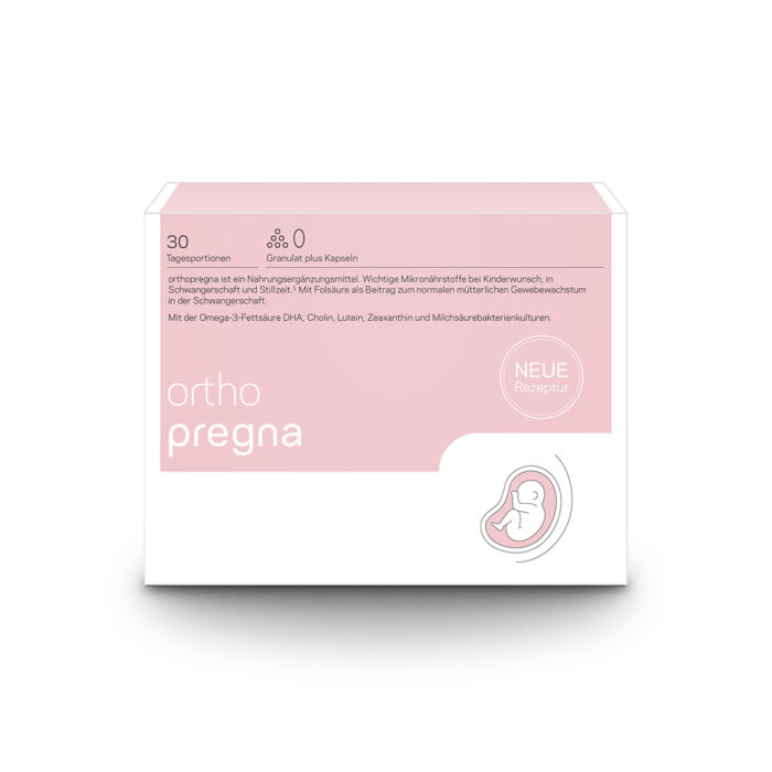orthomed orthopregna® Granulat und Kapseln 30er